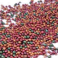 Glitzer Schokoperlen 80g