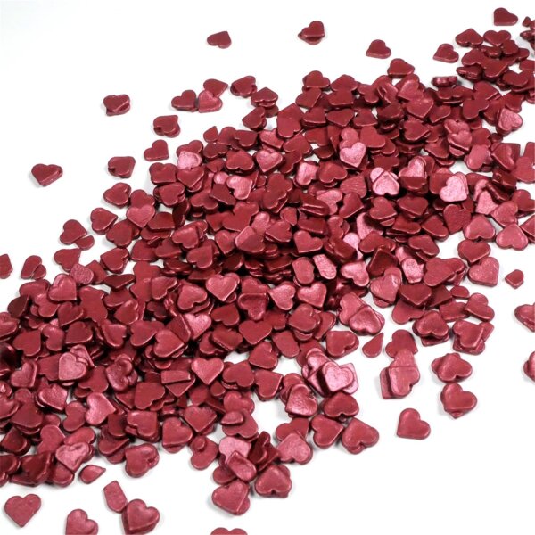 Schokoherzen Bordeaux 120g