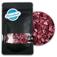 Schokoherzen Bordeaux 120g