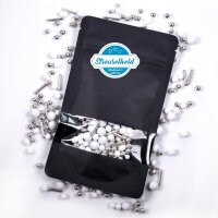 Schokomix Silber Weiß 120g