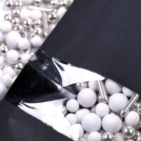 Schokomix Silber Weiß 80g