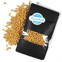 Crispy Schokokugeln Gold Metallic 6mm 80g