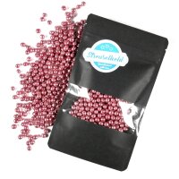 Crispy Schokokugeln Pink Metallic 6mm 40g
