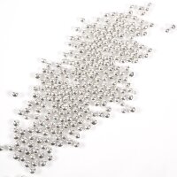 Crispy Schokokugeln Silber Metallic 6mm 40g