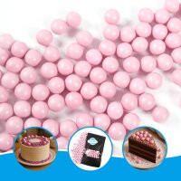 Schokokugeln Shiny Pink 10mm 80g