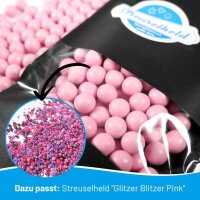 Schokokugeln Shiny Pink 10mm 80g