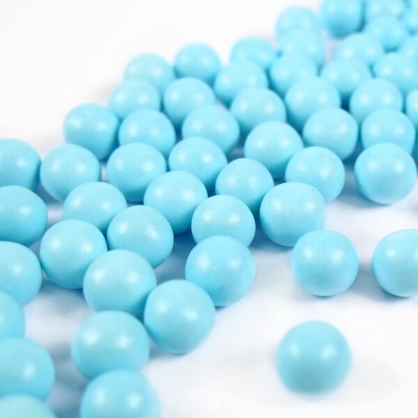Schokokugeln Shiny Blau 10mm