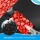 3D Streusel Erdbeeren
