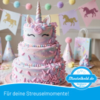 3D Streusel Einhorn