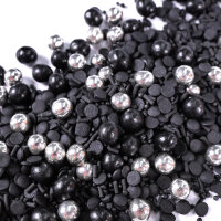 Glitzer Blitzer Schwarz