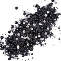 Glitzer Blitzer Schwarz