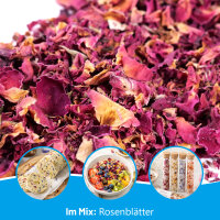 Herzstück Essbare Rosenblätter