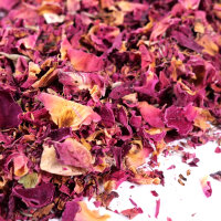 Herzstück Essbare Rosenblätter