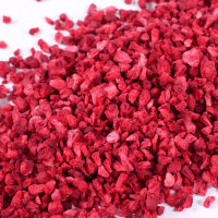 Gefriergetrocknete Himbeeren