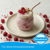 Gefriergetrocknete Himbeeren